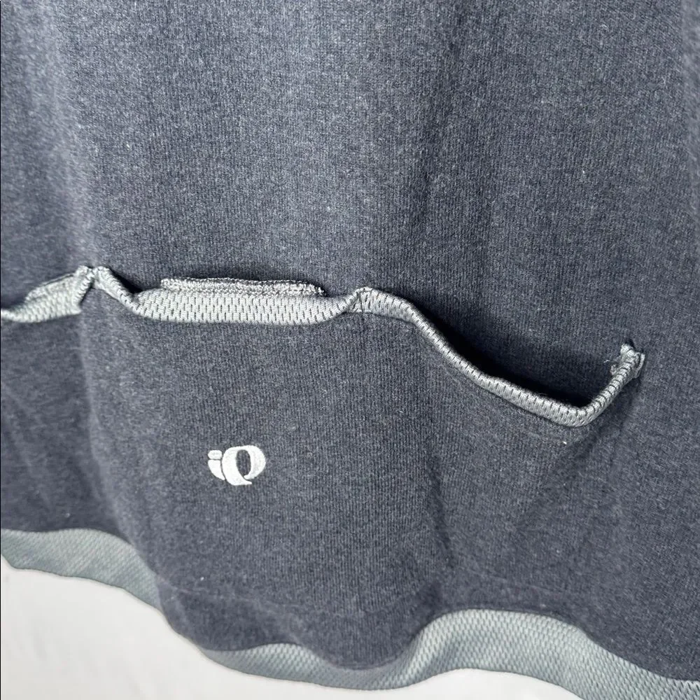 Pearl Izumi Men's Dark Gray Wool Blend Quarter Zip Sweater. Size X-Large.